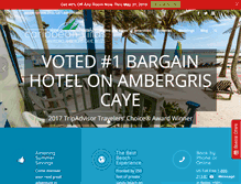 Tablet Screenshot of caribbeanvillashotel.com